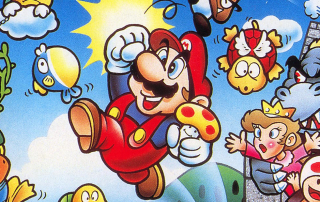 8-bit Era Super Mario Bros. Artwork Banner