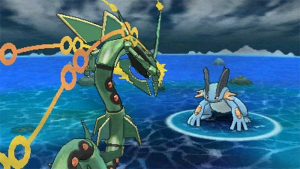 Omega Ruby Swampert vs Rayquaza