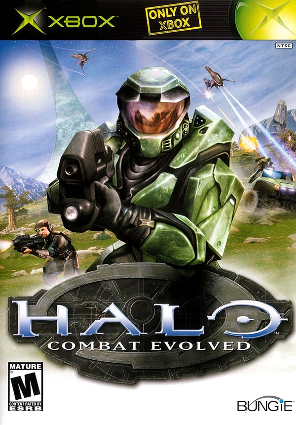 Halo Xbox NTSC-U Box Art