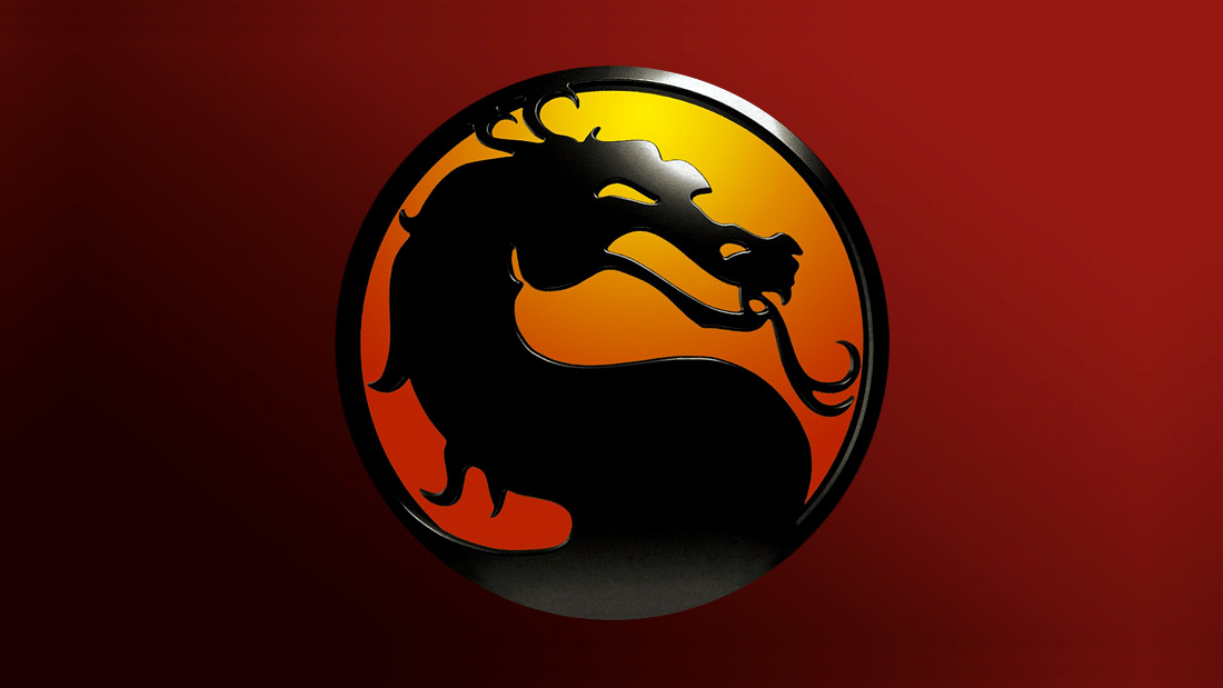 Mortal Kombat Dragon Logo Banner