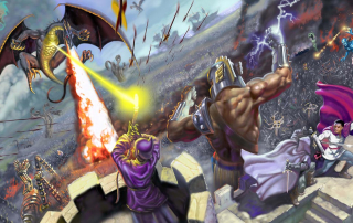 Heroes of Might and Magic IV Artwork Banner