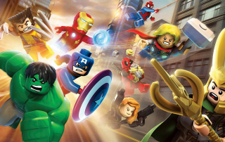 Lego Marvel Super Heroes Artwork Banner