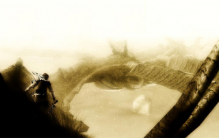 Best Video Game Bosses Shadow of the Colossus Artwork Banner
