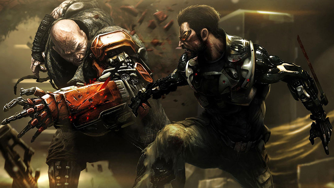 CelJaded Top 100 Video Game Bosses Deus Ex Viktor Marchenko Artwork Banner