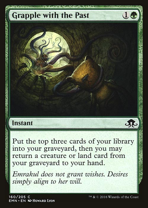 Grapple with the Past Magic the Gathering Card