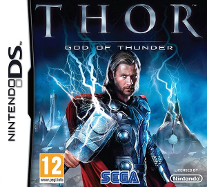 Thor God of Thunder Nintendo DS PAL Box Art
