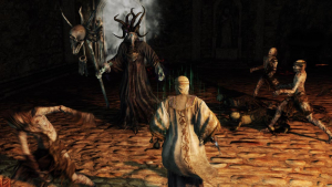 The World of Dark Souls II Prowling Magus and Congregation
