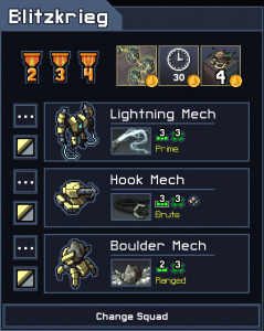 Into the Breach Squad Tier List Blitzkrieg