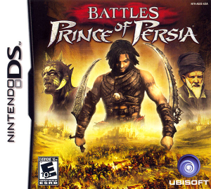 Battles of Prince of Persia Nintendo DS NTSC-U Box Art
