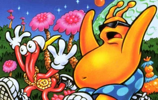 Toejam and Earl in Panic on Funkotron Banner
