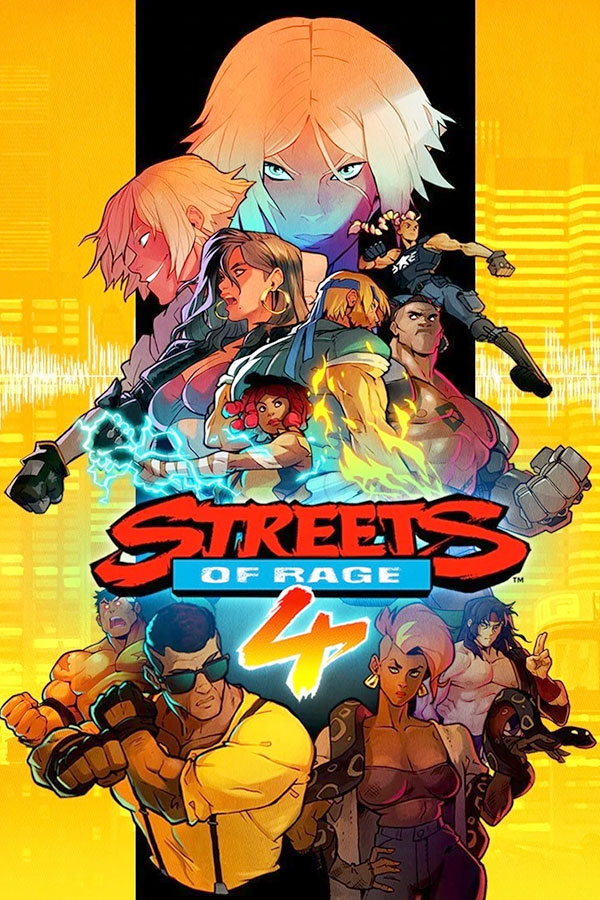 Streets of Rage 4 Key Art