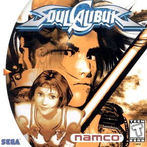 Soulcalibur Dreamcast NTSC-U box art