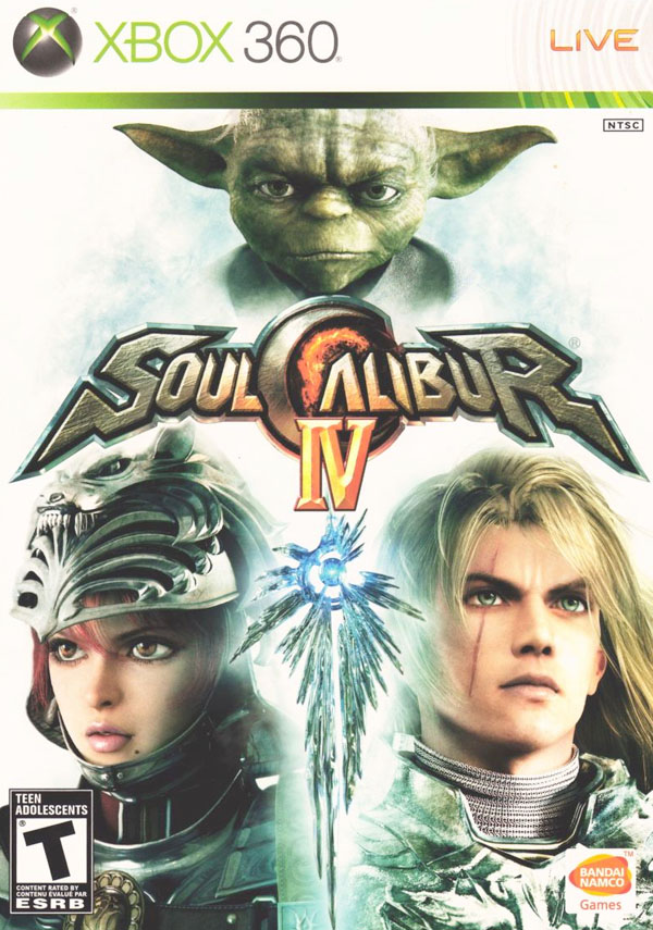Soulcalibur IV NTSC-U Xbox 360 box art